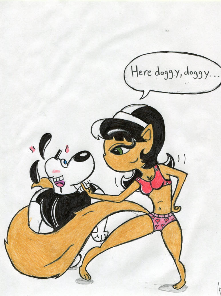 Kitty Katswell and Dudley Puppy