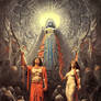 Mexica god Ometecuhtli and goddess Omecihuatl
