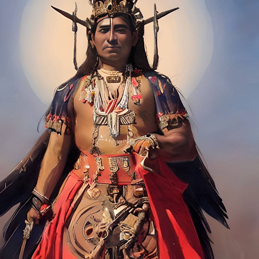 Taresupeme, purepecha god of Cumanchen by ElAbueloKraken on DeviantArt