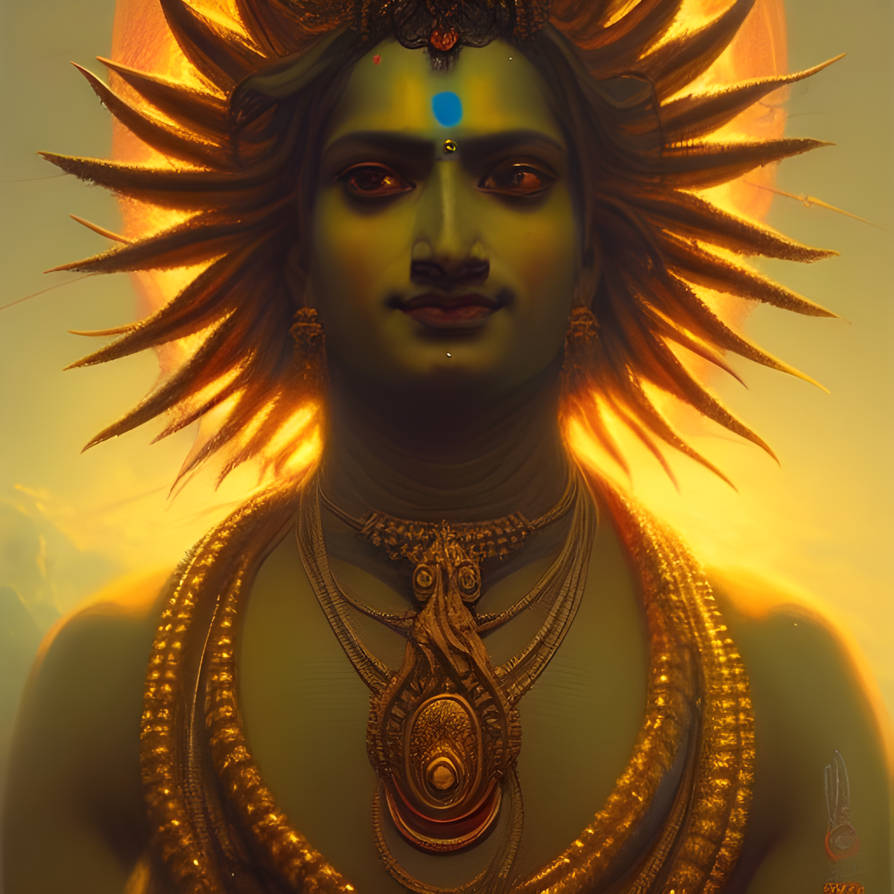Varuna Hindu god Varuna by elabuelokraken on DeviantArt