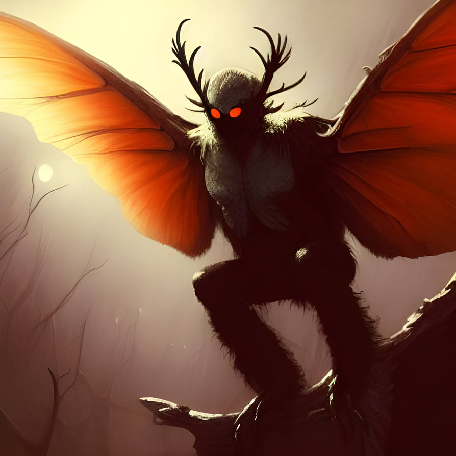Mothman by ElAbueloKraken on DeviantArt