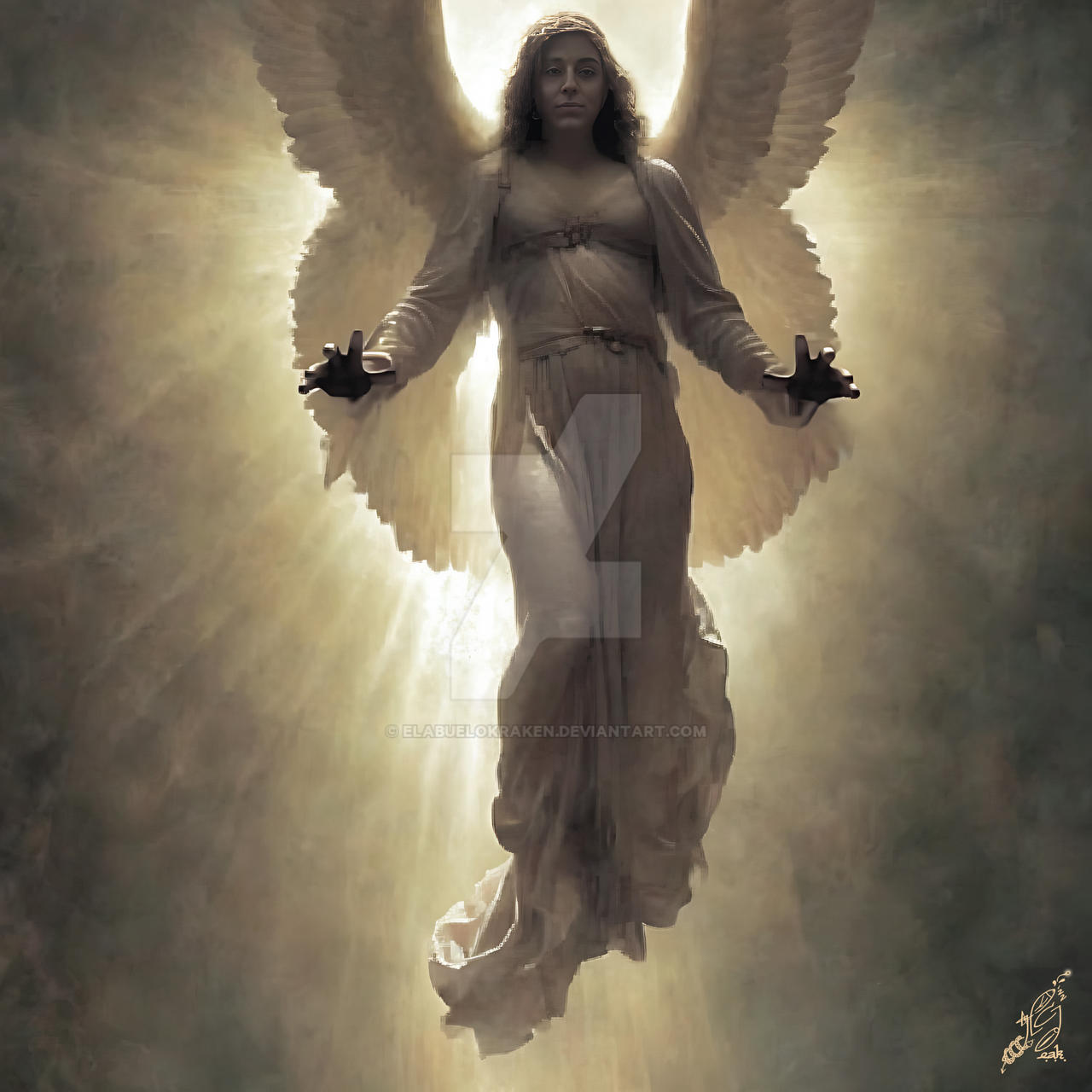 Gabriel, Angel of Death by NerdyEmoOtaku9000 on DeviantArt