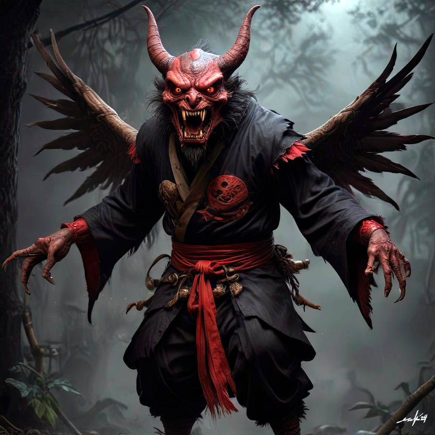 Tengu by ElAbueloKraken on DeviantArt