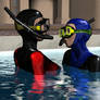 scuba diving lesson