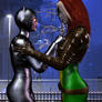 catwoman and rogue