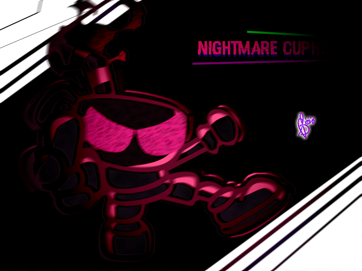 FNF CUPHEAD INDIE CROSS NIGHTMARE Cuphead remaster art