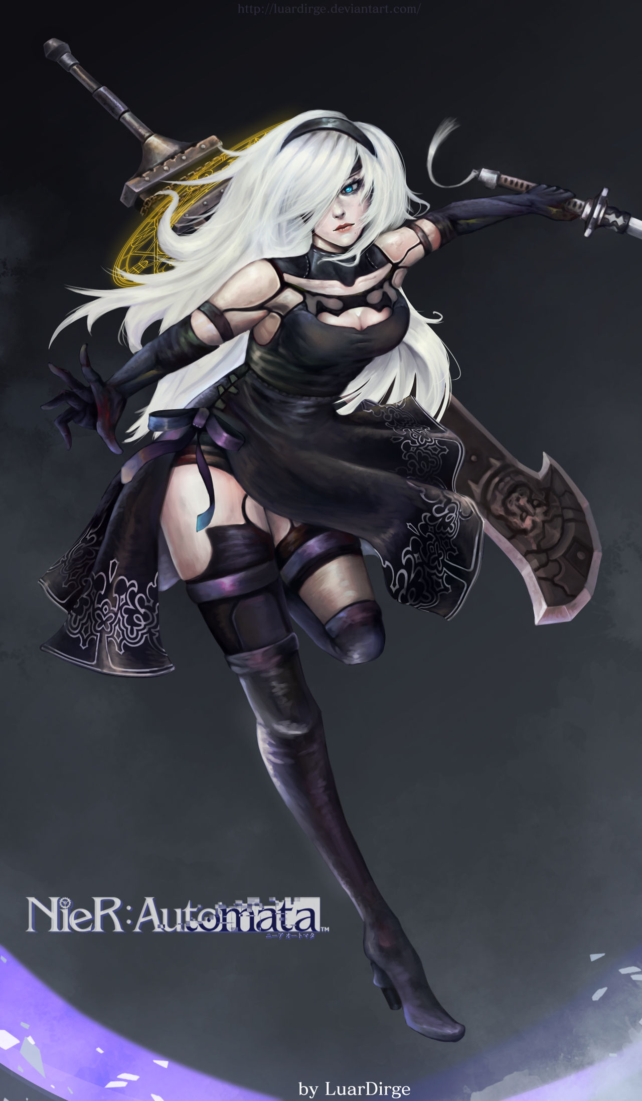 Nier Automata A2.B2 by LuarDirge on DeviantArt