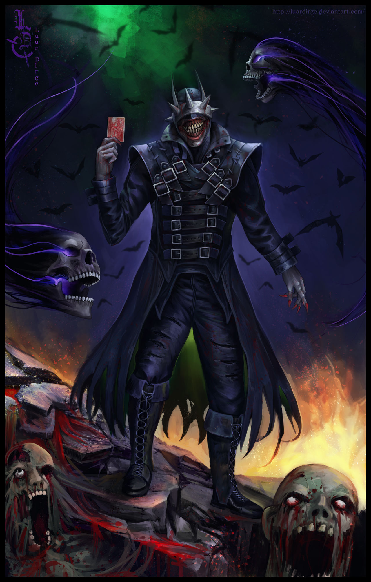The Batman Who Laughs by LuarDirge on DeviantArt