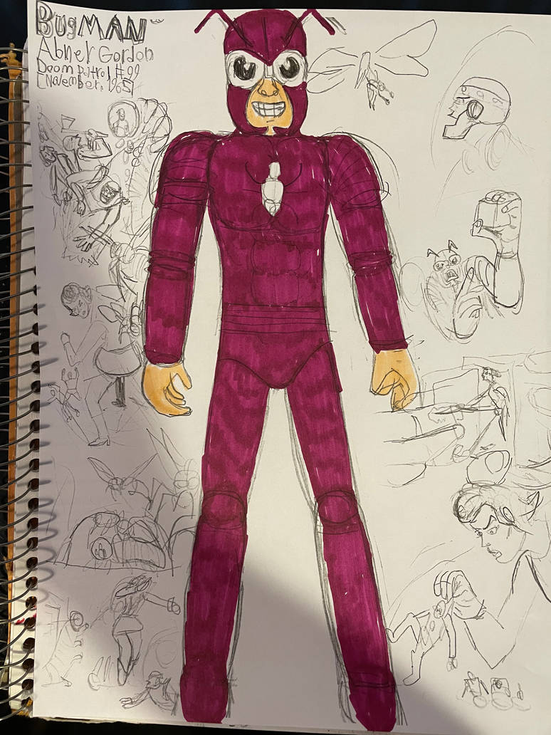DC Bug Man (Abner Gordon) by MetroGalaxy on DeviantArt