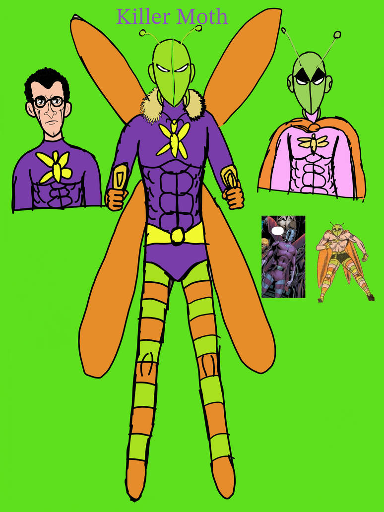 Project Moth Dc DC Killer Moth (1) by MetroGalaxy on DeviantArt