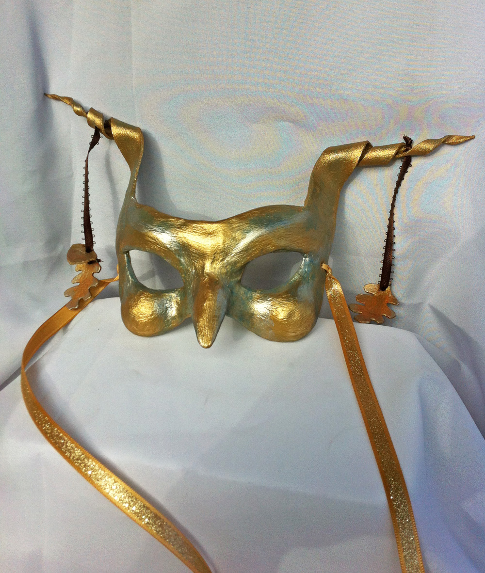 Gold Goblin Mask