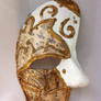 Golden Angel of Music Mask by Dara Trahan