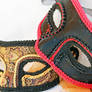 Men's Brocade Masquerade Masks