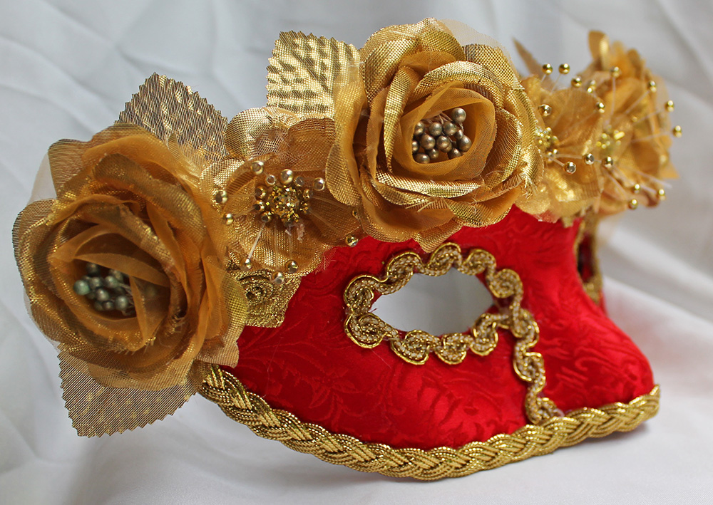 Red Queen Masquerade Mask