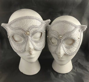 White Owl Mask Set2