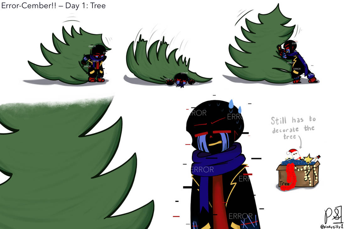 Error Cember Error-cember!! Day 1: Tree by PinkySilly1 on DeviantArt