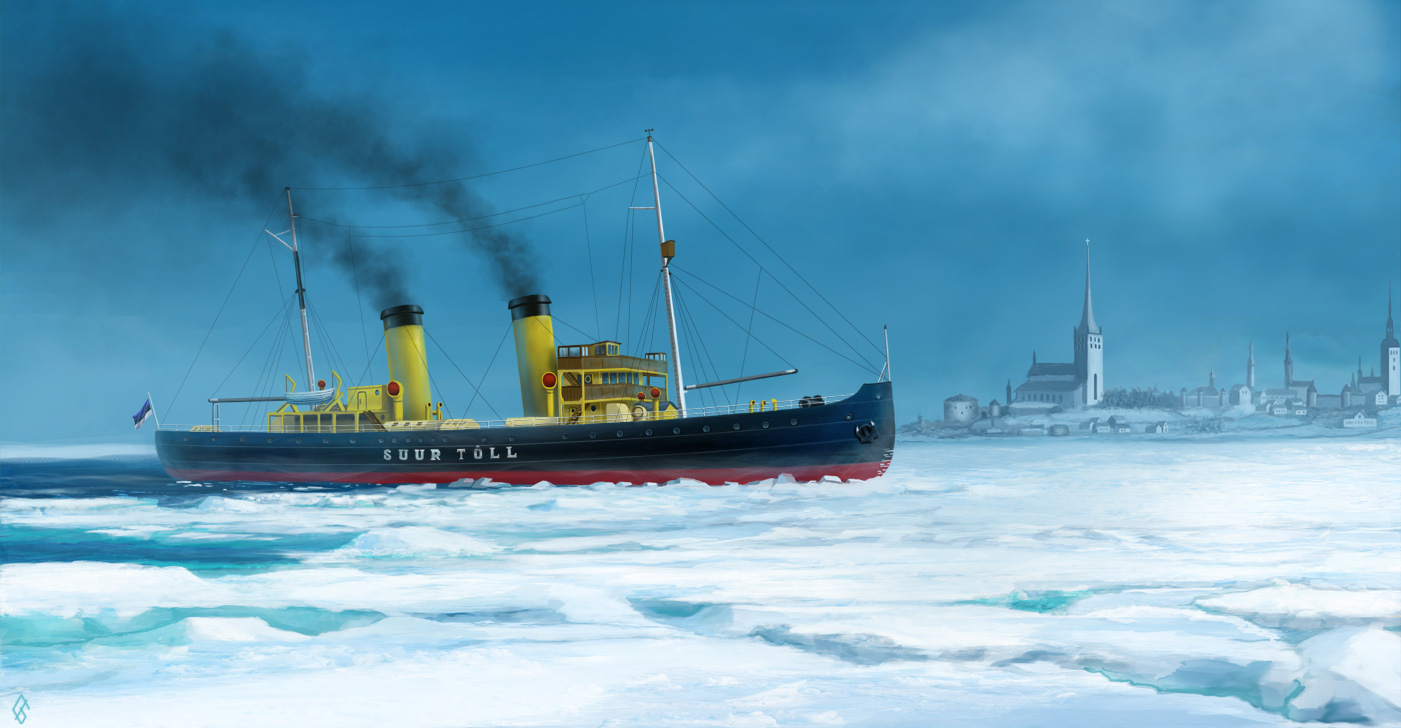 Steam icebreaker