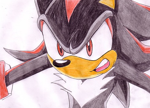 Shadow - sonic x - outline by shadow2rulez on DeviantArt