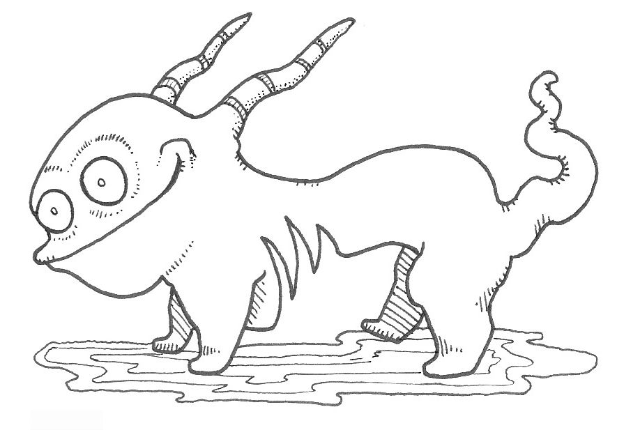 Staredog Horned Staredog by JenieVonTeese on DeviantArt