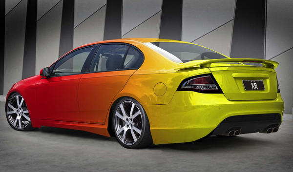 Falcon Xr Rear Ford FG Falcon XR6 Rear by darkrams69 on DeviantArt