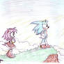 Sonic X Amy - Cliff