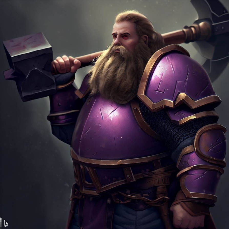 Dwarf by NathanKyleRiggers on DeviantArt