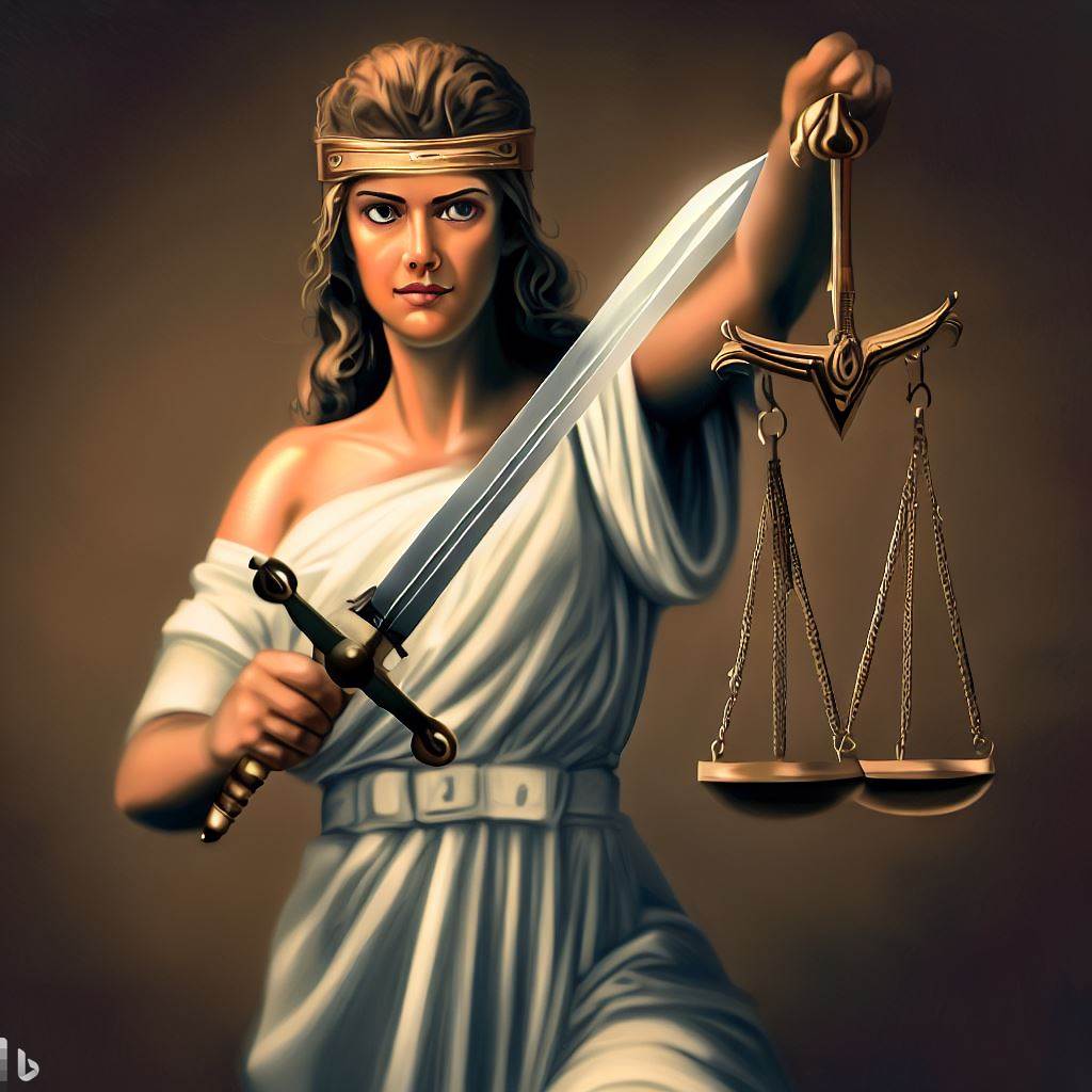Lady Justice by NathanKyleRiggers on DeviantArt Lady Justice by NathanKyleRiggers on DeviantArt