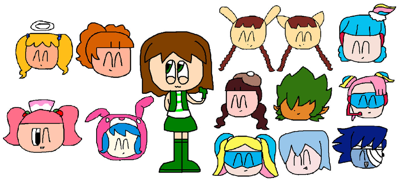 Me and My Pop'n Friends by RedPandaGirl2K5 on DeviantArt