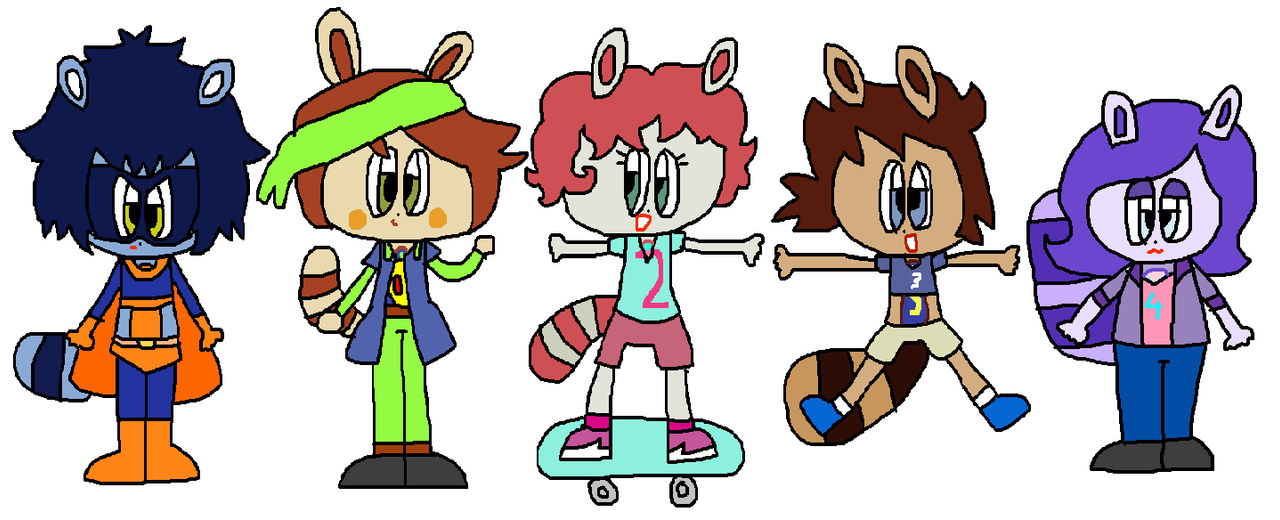 The Numtums Animal Math Explorers Characters Row 1 by RedPandaGirl2K5 ...