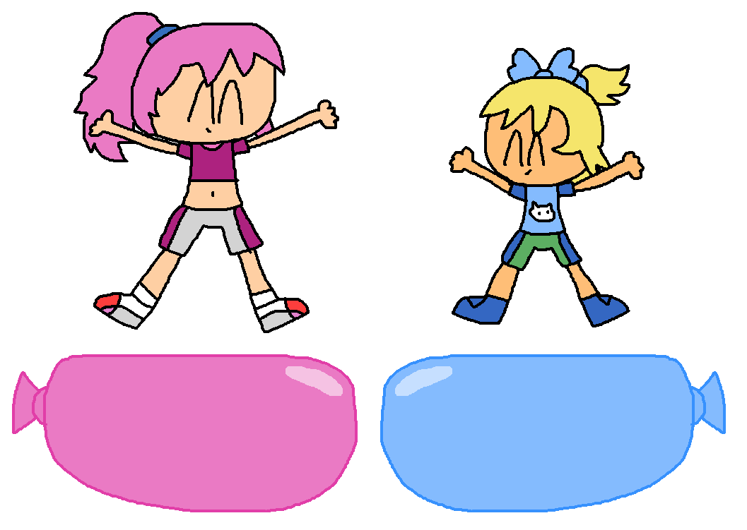 Rika and Lyloo Balloon Bouncing by RedPandaGirl2K5 on DeviantArt