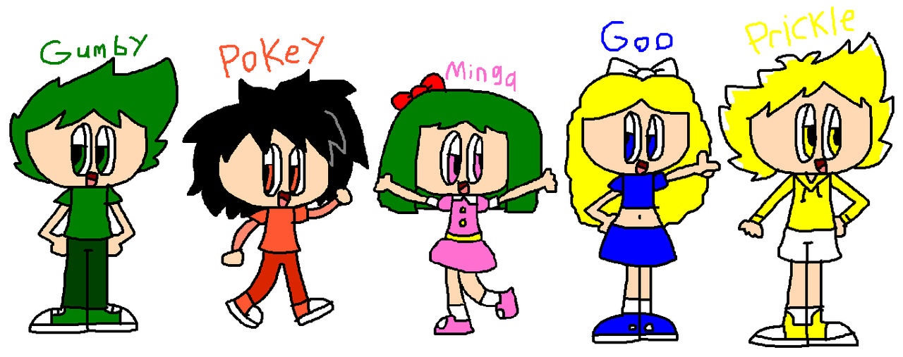 Gumby - Human Version - Main Characters by RedPandaGirl2K5 on DeviantArt