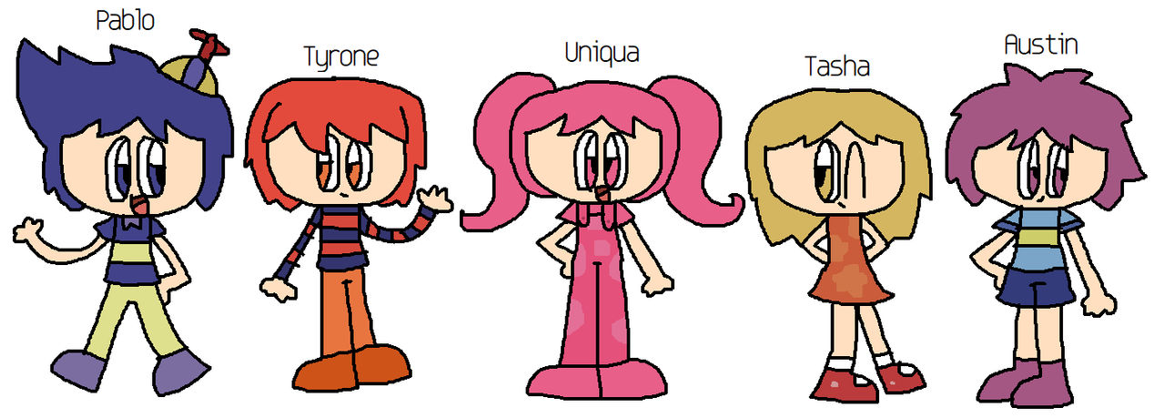 Human Backyardigans by RedPandaGirl2K5 on DeviantArt