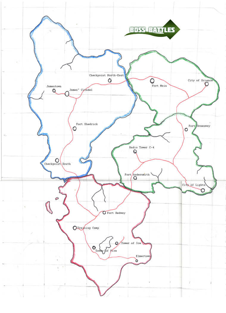 Bossof Roud Map Map of Boss Battles' Setting by Zerotwo96 on DeviantArt