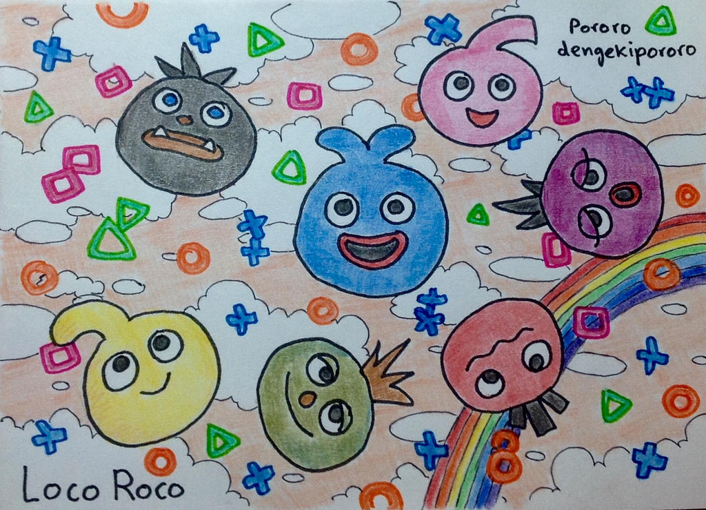 Locoroco by dengekipororo on DeviantArt