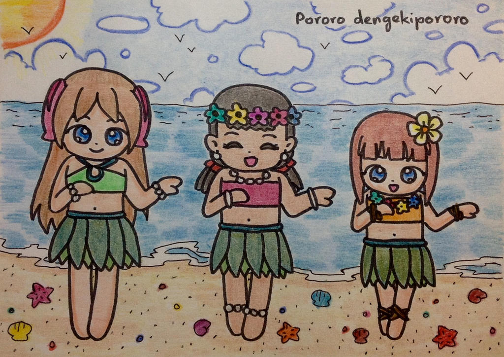 Hula Hula Dance~ by dengekipororo on DeviantArt