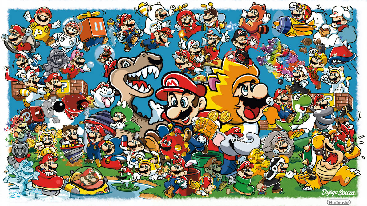 Mario Picture Super Mario Powers by DyegoSouzaIlustra on DeviantArt