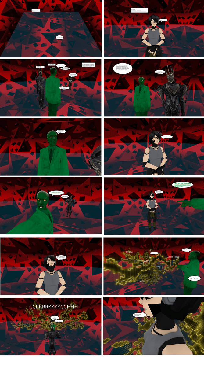 Dimensions issue 4 page 4 by jakexkim4ever on DeviantArt
