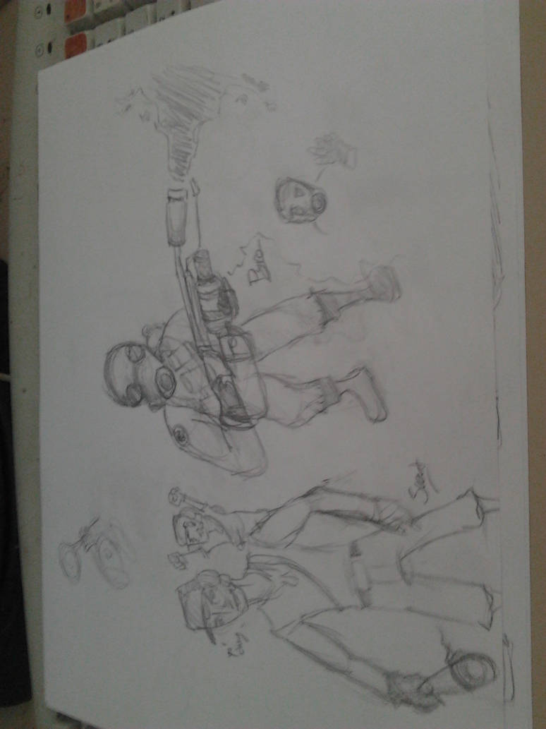 Pyro Vs. Scout Team fortress 2 Scout and pyro by Migulifin on DeviantArt