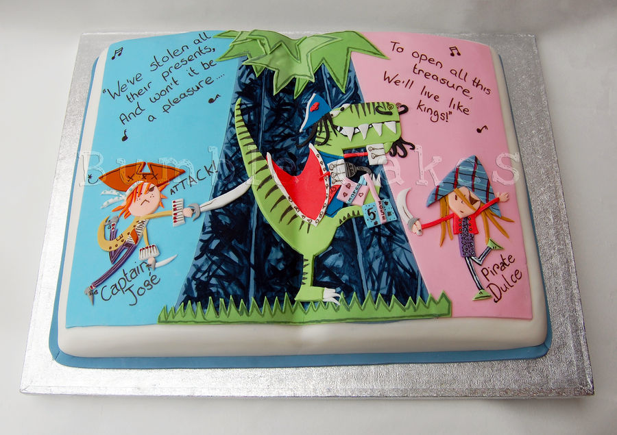 Captain Flinn and the Pirate Dinosaur by MrsBumble on DeviantArt