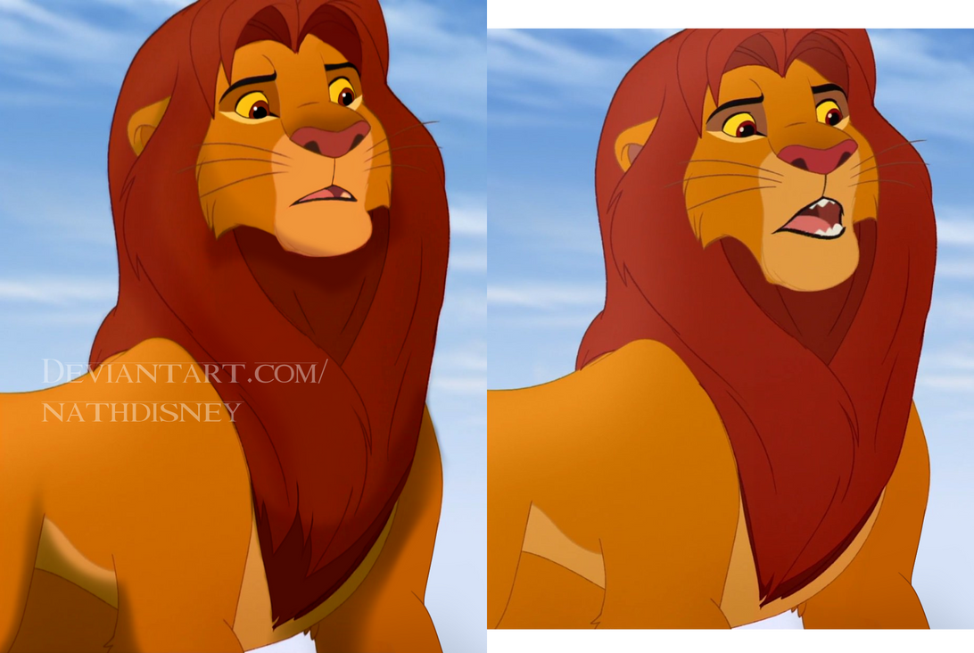 The Lion Guard - Simba (Comparison) by NathDisney on DeviantArt