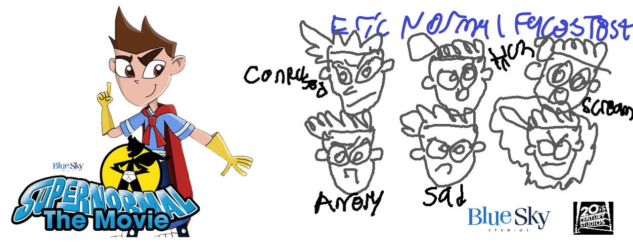 Supernormal The Movie Eric Normal Faces Test by Tumi2008 on DeviantArt