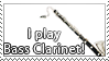 STAMP: Bass Clarinetist 02 by DarkJediPrincess