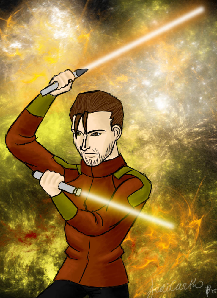 Carth Cartoons Jedi Carth by DarkJediPrincess on DeviantArt