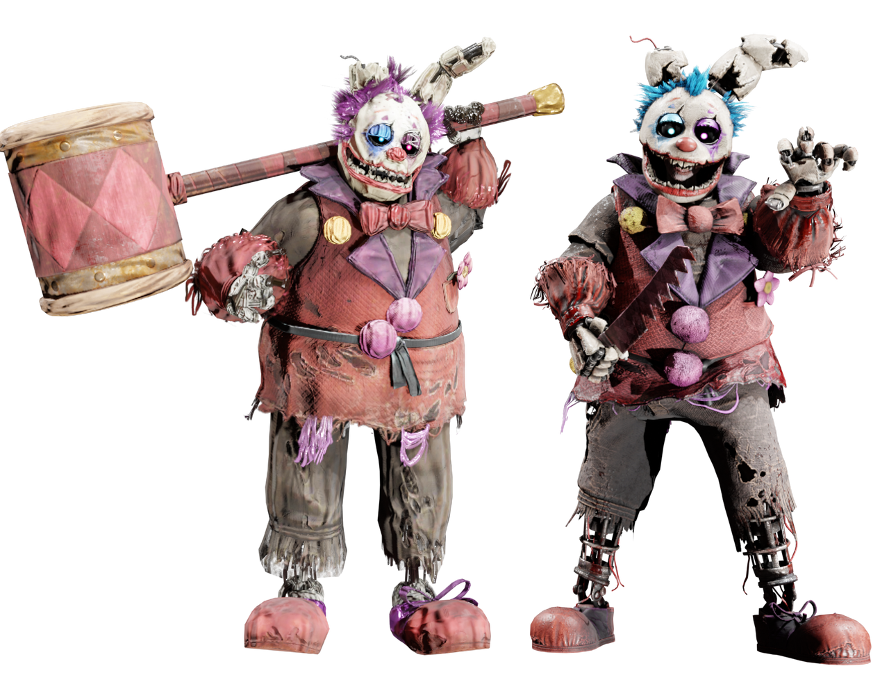 DBDxFNaF plus AR Clown Springtrap full body by Datawave69 on DeviantArt