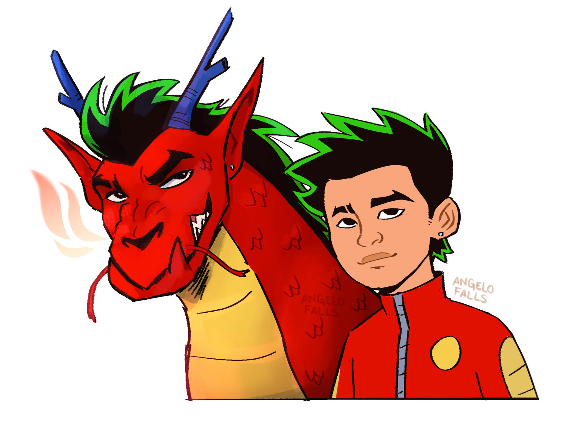 Krylock American Dragon Jake Long by AngeloFalls on DeviantArt