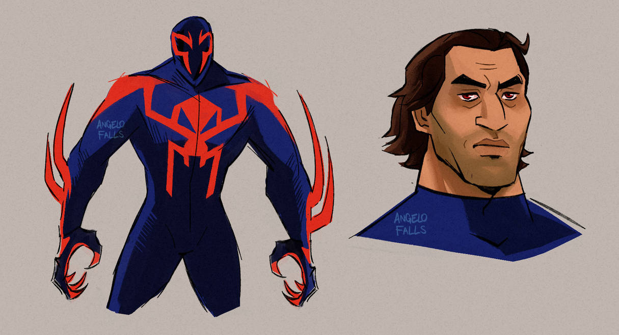 Miguel O' Hara (Spider Man 2099) by AngeloFalls on DeviantArt