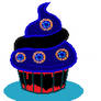 MLP Cupcake Blue Rose