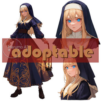 [OPEN] | Adoptable | Nun 001 | AI