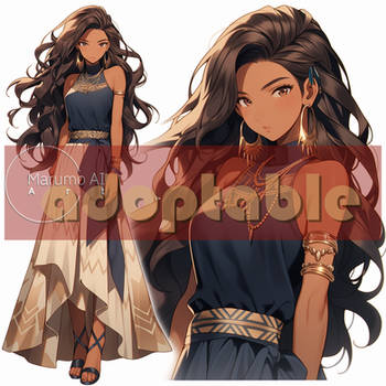 [OPEN] | Adoptable | Exotic Girl 02 | AI