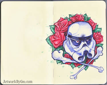 NO ROSES GROW ON A TROOPER'S GRAVE
